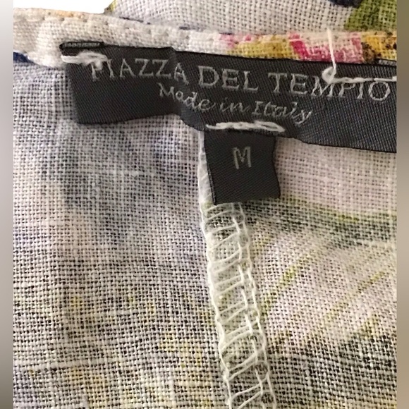 Piazza Del Tempio Multicolor Floral Oversized Dress, M , EUC - Picture 5 of 5